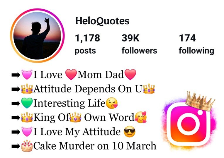 Instagram VIP Bio Stylish Font 2025