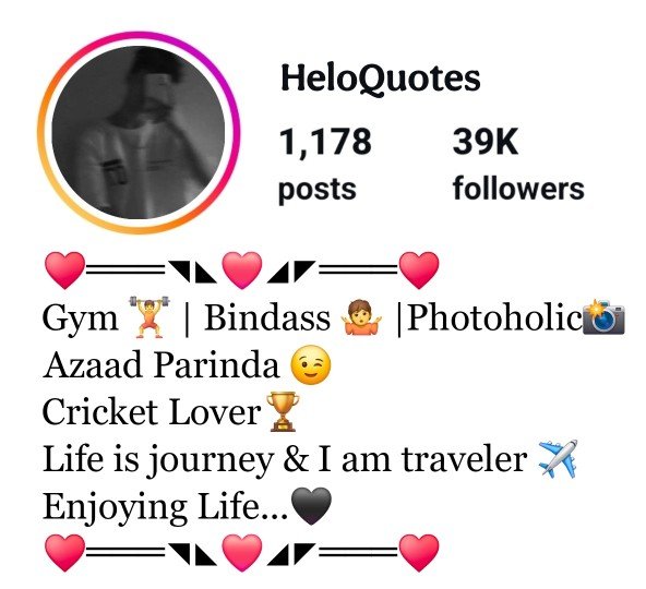Instagram VIP Bio Font Styles