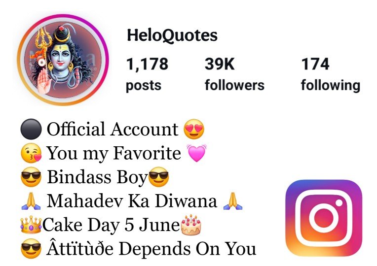 Mahakal Bio For Instagram