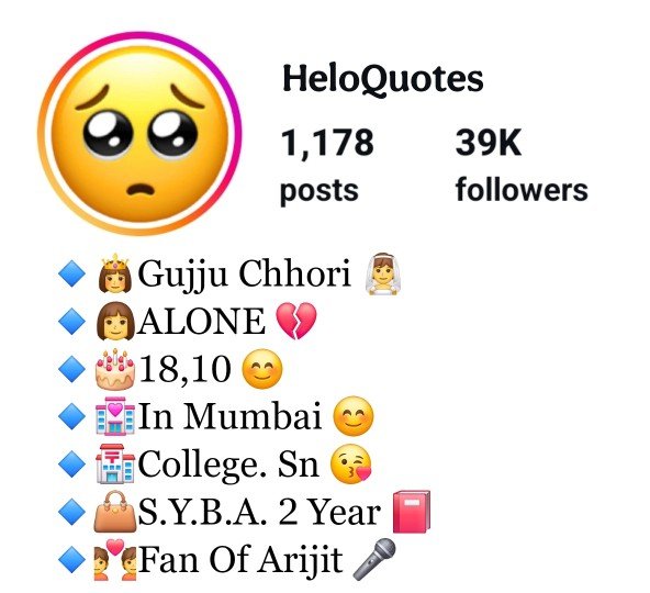 Alone Sad Bio For Instagram For Girls