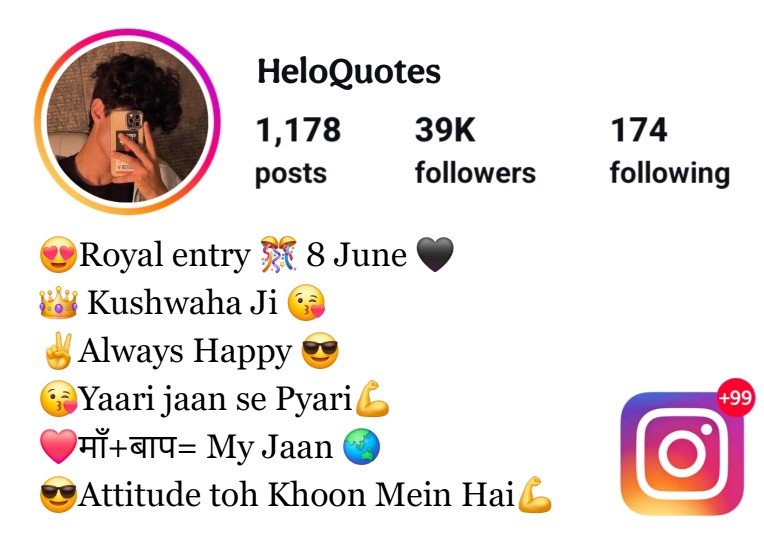 Kushwaha Bio For Instagram