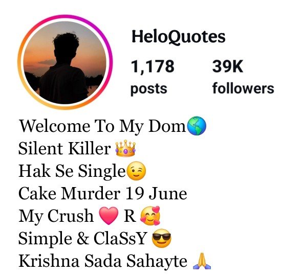 Radhe Radhe Jay Shree Krishna Bio For Instagram
