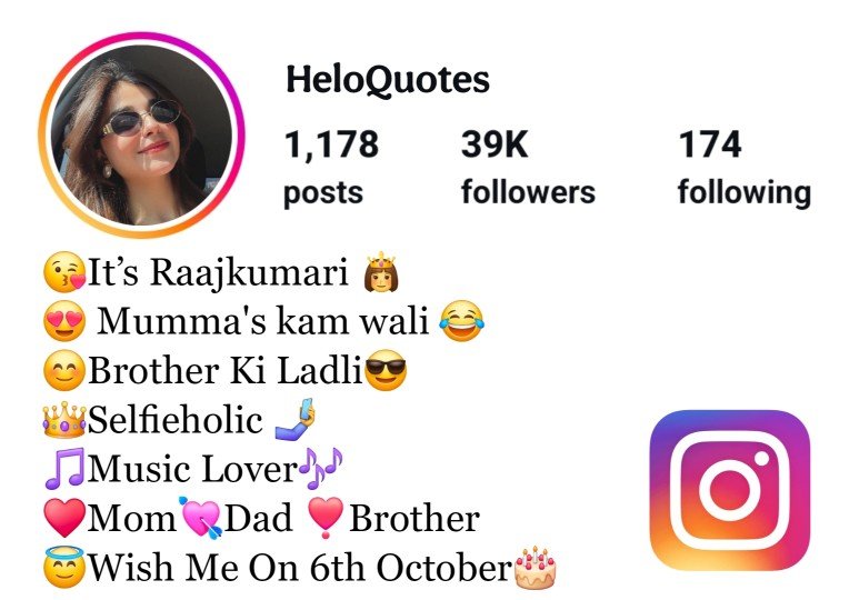 Instagram Bio For Girls